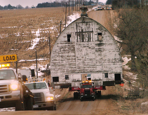 Barn moving
